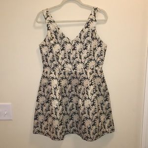 Black and Gold Dress